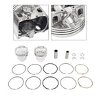 2X 62mm Piston Ring Kit for Kawasaki Ninja 250 (1986–2007) GPX250R ZZR250