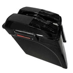 5" Stretched Extended Saddlebags with 6x9" Speaker Lid for Harley Touring (1993–2013)