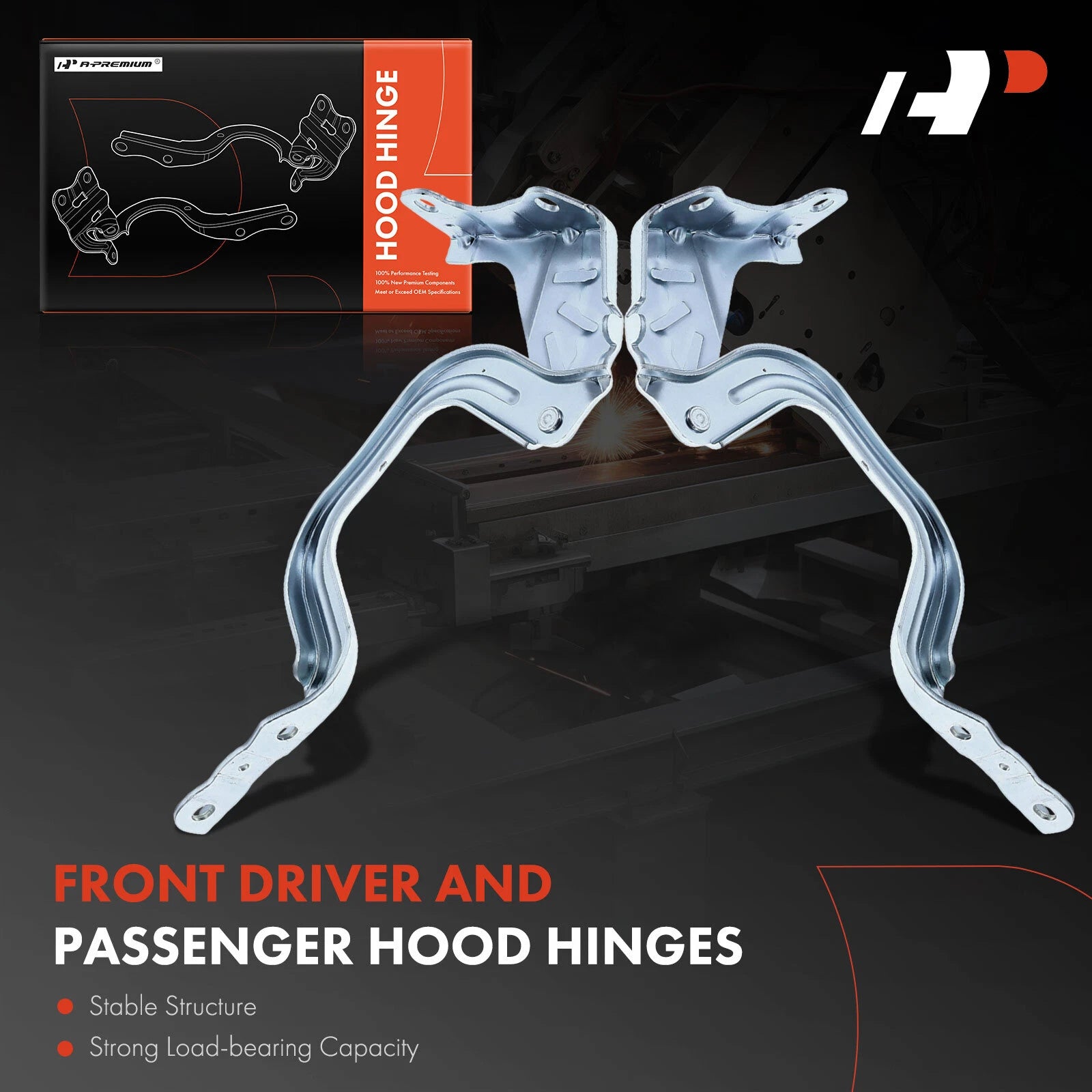 2X Hood Hinge for Kia Niro (2017-2022)