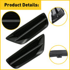 Set of 2 Front Bumper Fog Light Grilles for Honda Accord Sedan (2013–2015)