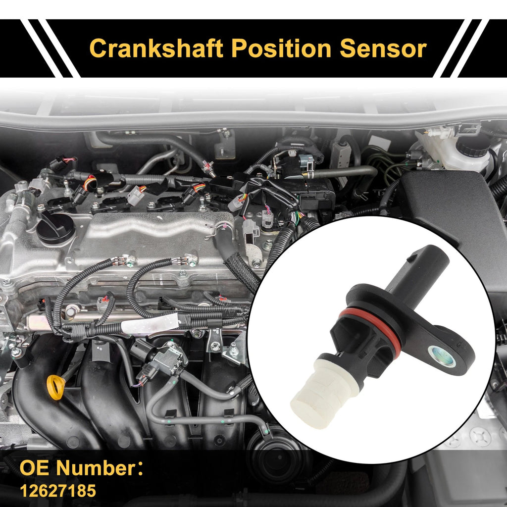 1 Pc Crankshaft Position Sensor No.12627185 for Chevrolet Impala (2016–2019)