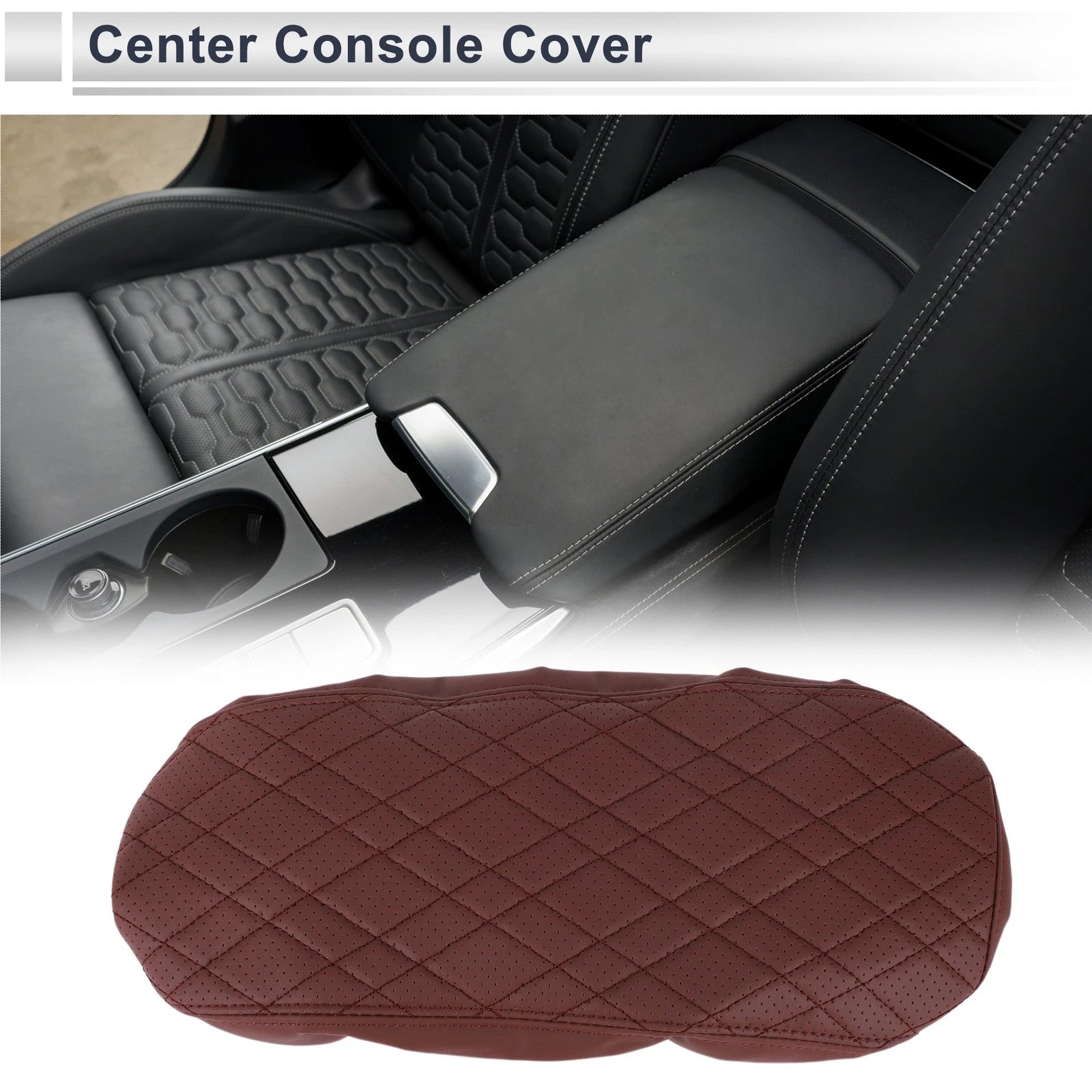 Center Console Cover for BMW 3 Series G20 (2020–2024) Wine Red