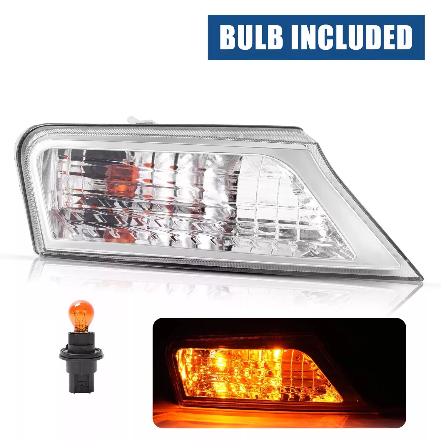 Clear Right Turn Signal Corner Parking Marker Light for Jeep Liberty (2008–2012)
