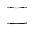 Set of 2 Rear Outer Brake Hydraulic Hoses for BMW E20 E21 E23 E34 E36