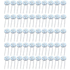 50x 4.7mm 3-SMD 3014 LED Backlight Bulbs for GM Automatic Heater Control (N/A)
