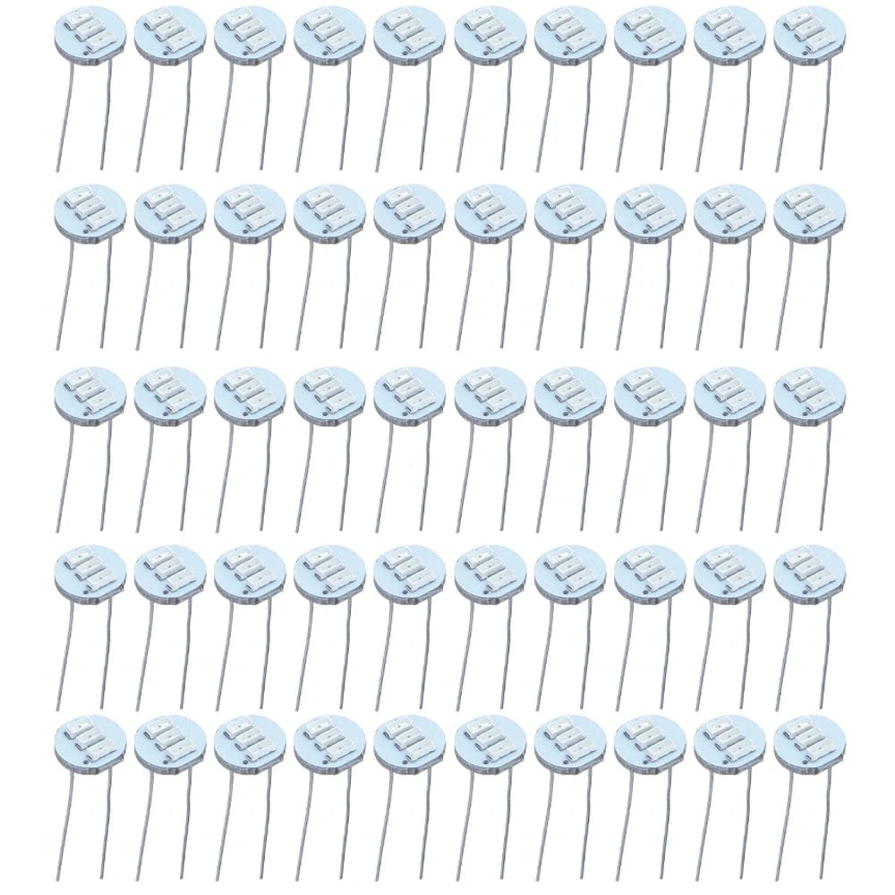 50x 4.7mm 3-SMD 3014 LED Backlight Bulbs for GM Automatic Heater Control (N/A)