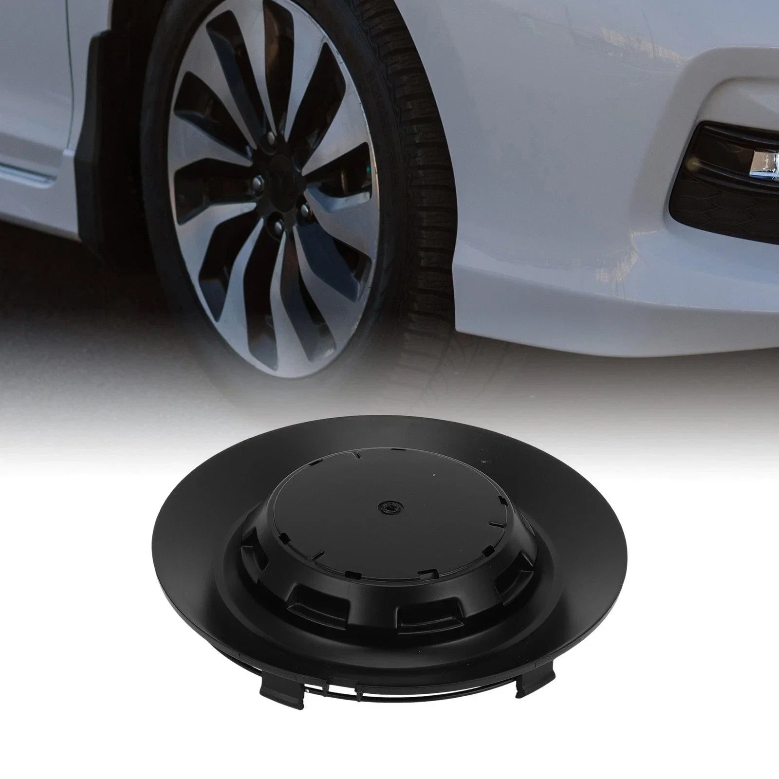 Wheel Center Cap for Mercedes-Benz C43 Black Plastic (1998-2000)