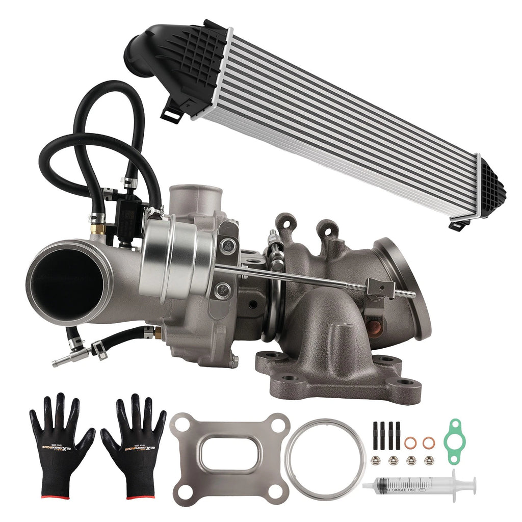 Turbo Kit with Intercooler for Lincoln Ford 2.0L (2013–2016) MKZ MKC Focus Taurus Escape