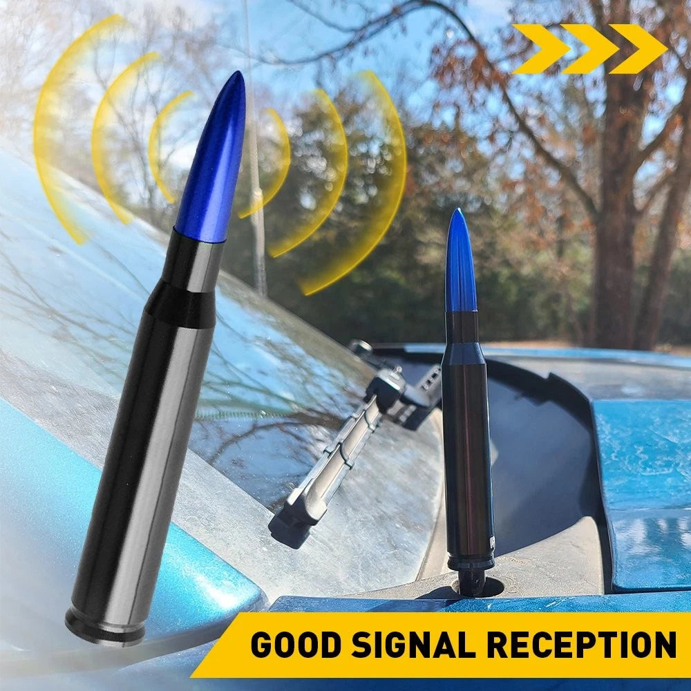 50 Cal Bullet Heavy Antenna for Ford F150 (2015–2023)