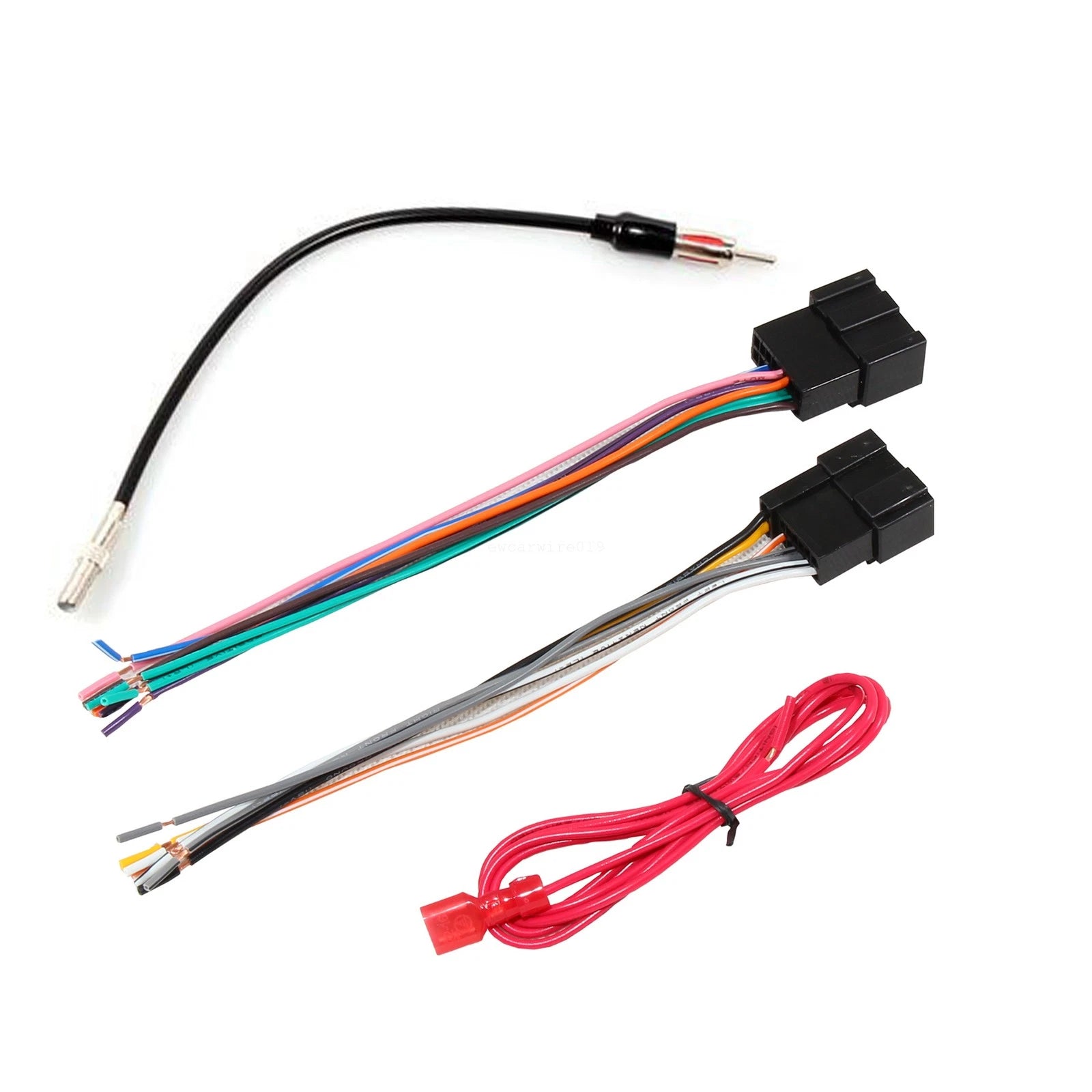Radio Wiring Harness with Antenna Adapter for Chevy Silverado 1500/2500 (2007–2013)