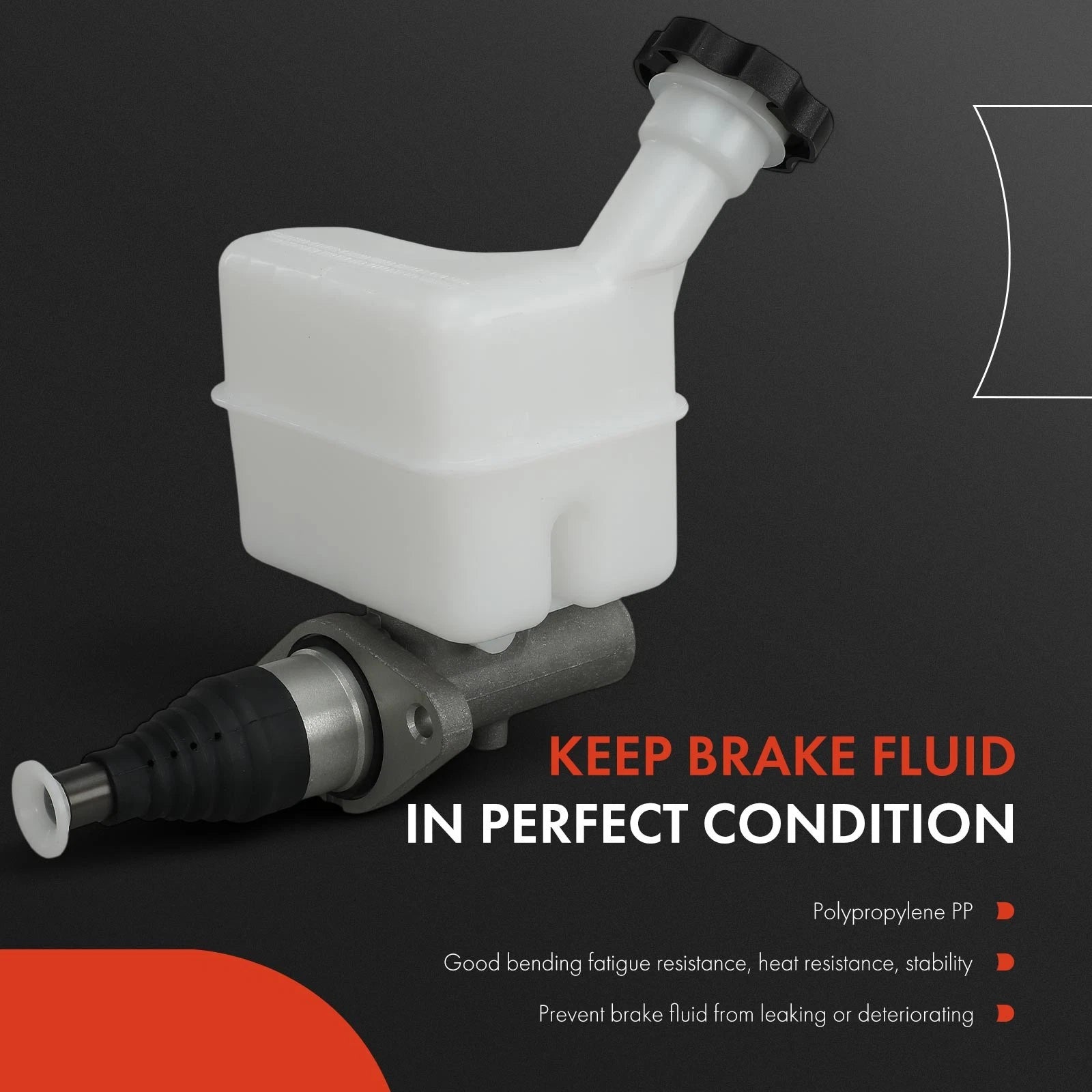 Brake Master Cylinder with Reservoir for Chevrolet HHR (2006–2008)