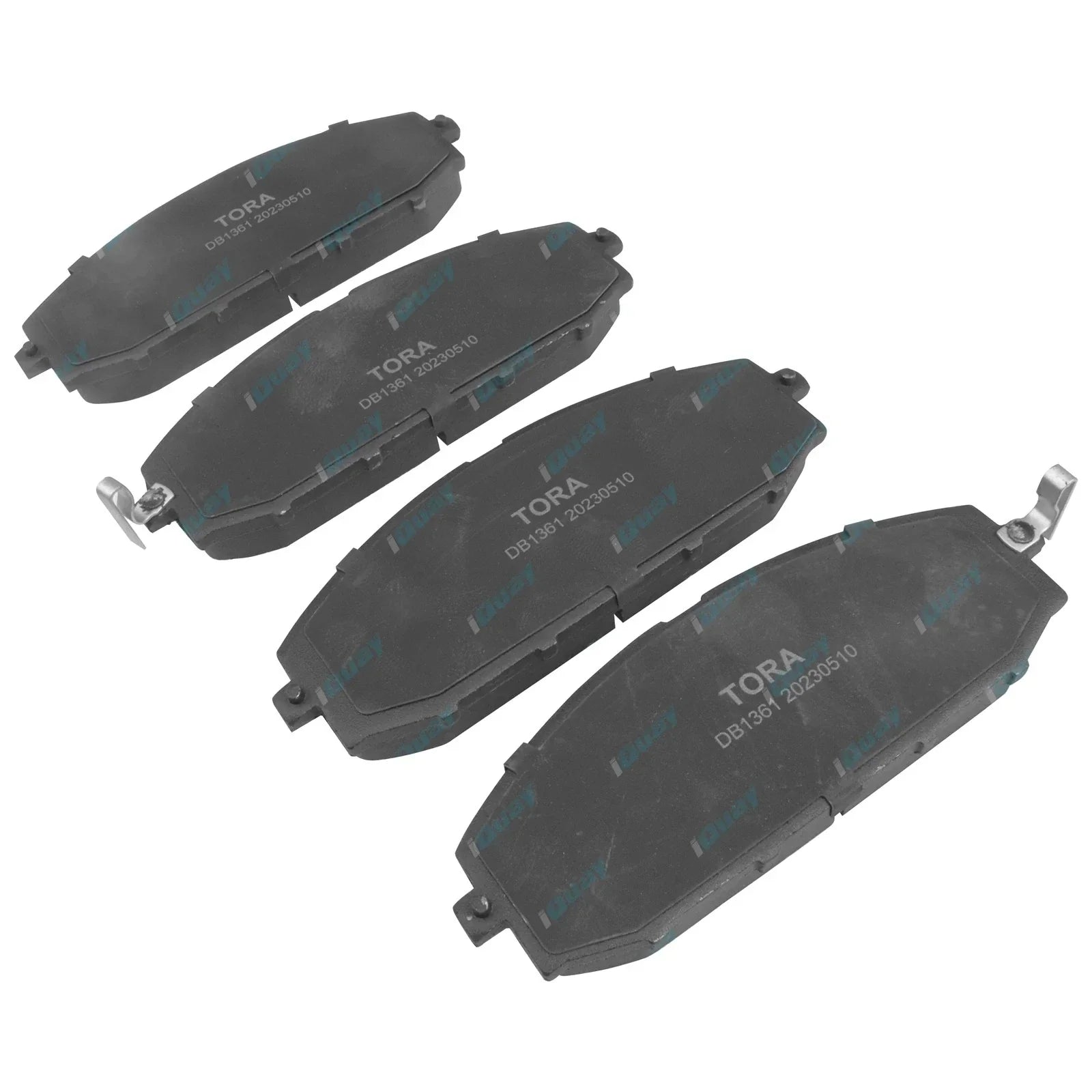 2 Front Disc Rotors Slotted + Drilled + 4x4 Brake Pads for Patrol GU Y61 1997~15