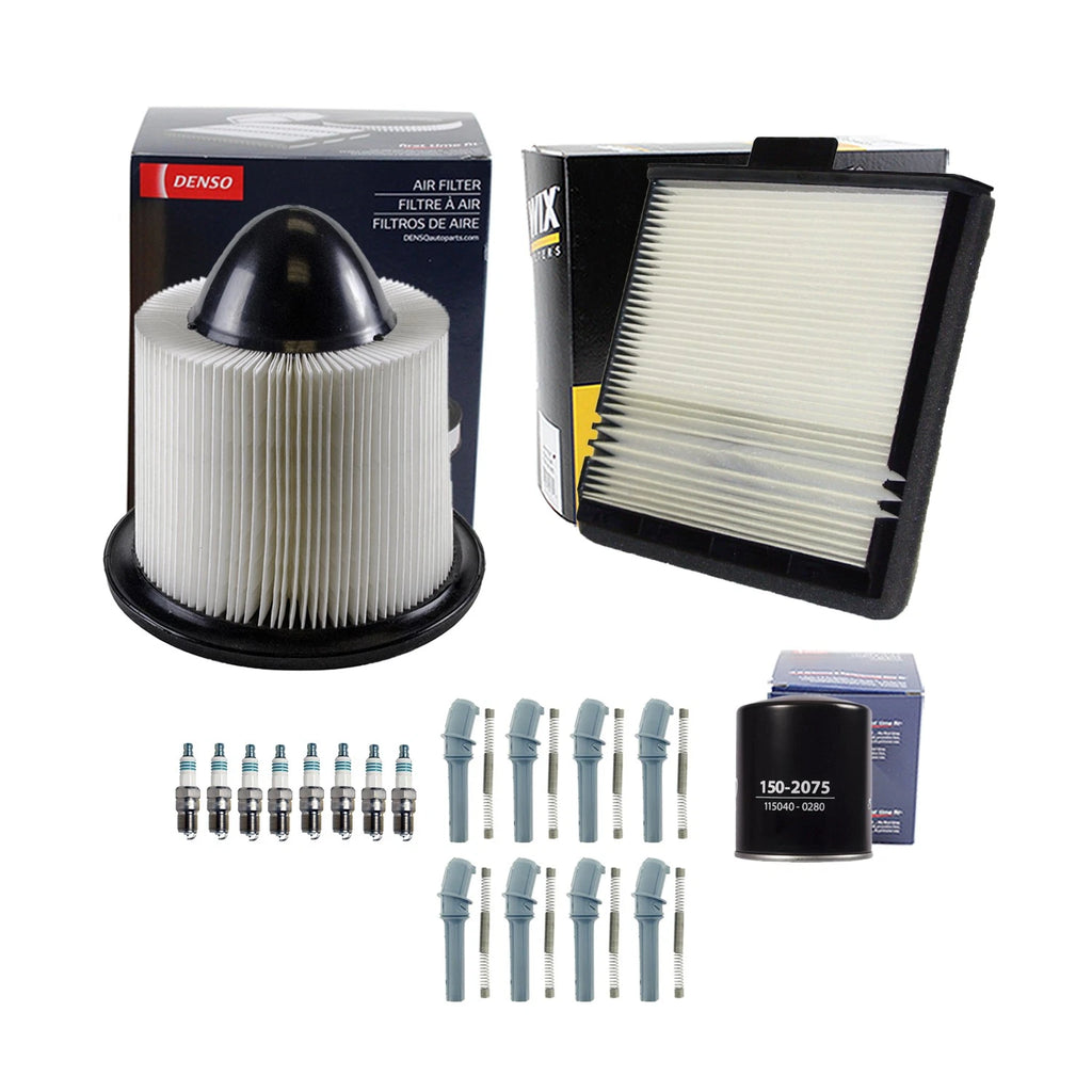 Tune Up Kit with 8 NGK Spark Plugs & Boots for Ford Expedition F-150 F-250