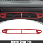 Red Center Air Conditioner Outlet Vent Trim Cover for Chevrolet Camaro (2010–2015)