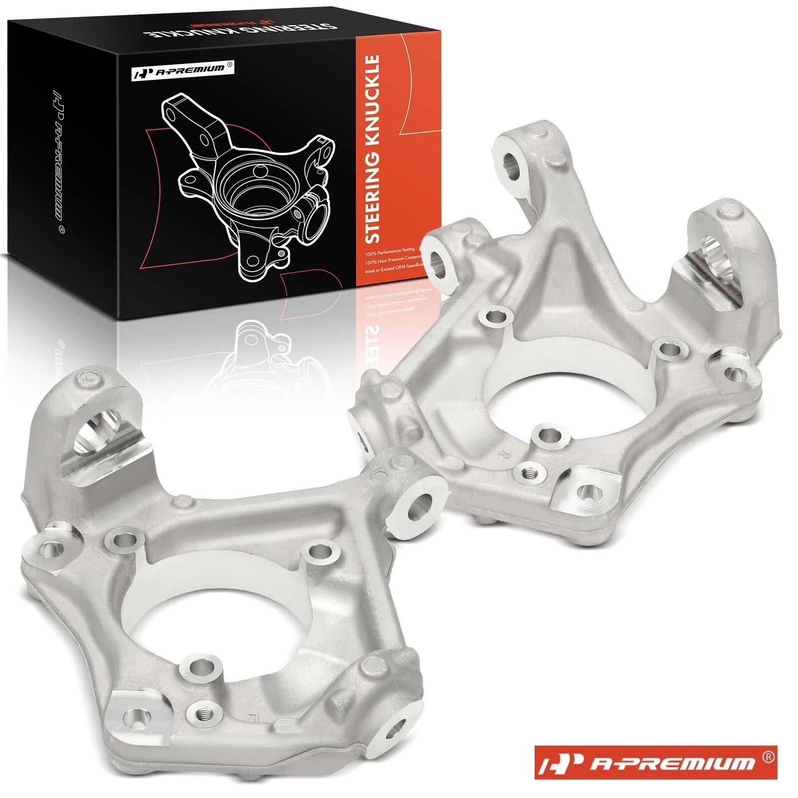 Pair Front Steering Knuckle for Jeep Wrangler JL (2018–2022)