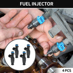 Fuel Injector 2.4L for Kia Optima (2009-2010) - 4 x Black Injectors