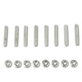 Set of 4 Valve Cover Studs for Small Block Chevy (283–400) Stainless
