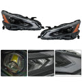 2X Headlights for Nissan Altima (2023–2024) LH+RH LED Clear Lens