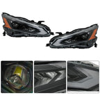 2X Headlights for Nissan Altima (2023–2024) LH+RH LED Clear Lens