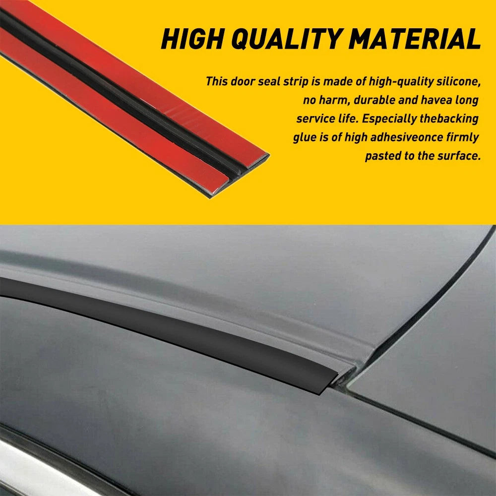 Rubber Seal Trim for Windshield Sunroof Roof Top Window (10FT)