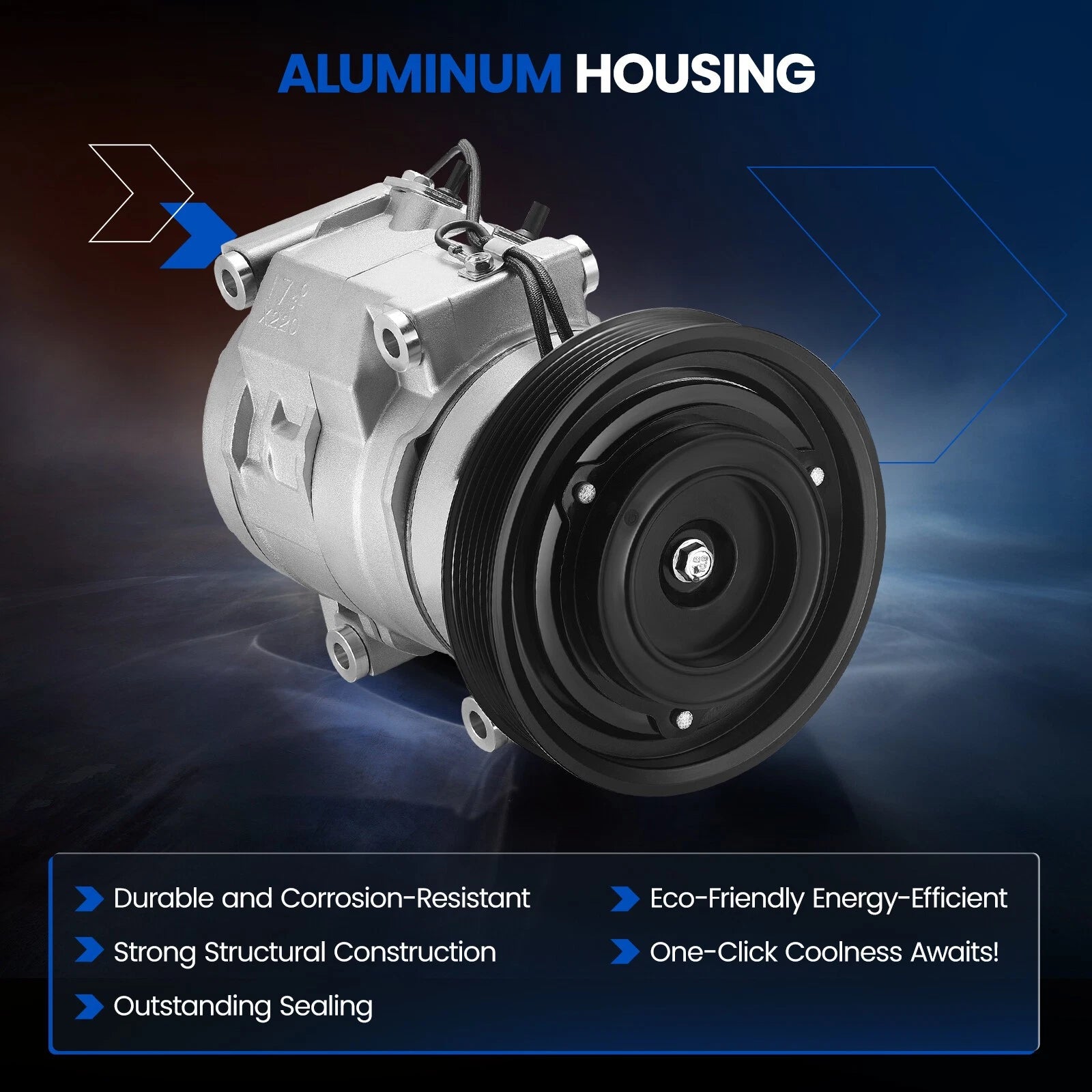 A/C Compressor for Nissan Tiida Versa Versa Note (2012–2018)