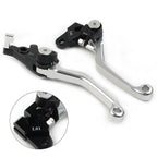 Silver CNC Pivot Brake Clutch Levers for Honda XR250 XR400 (1995-2007)