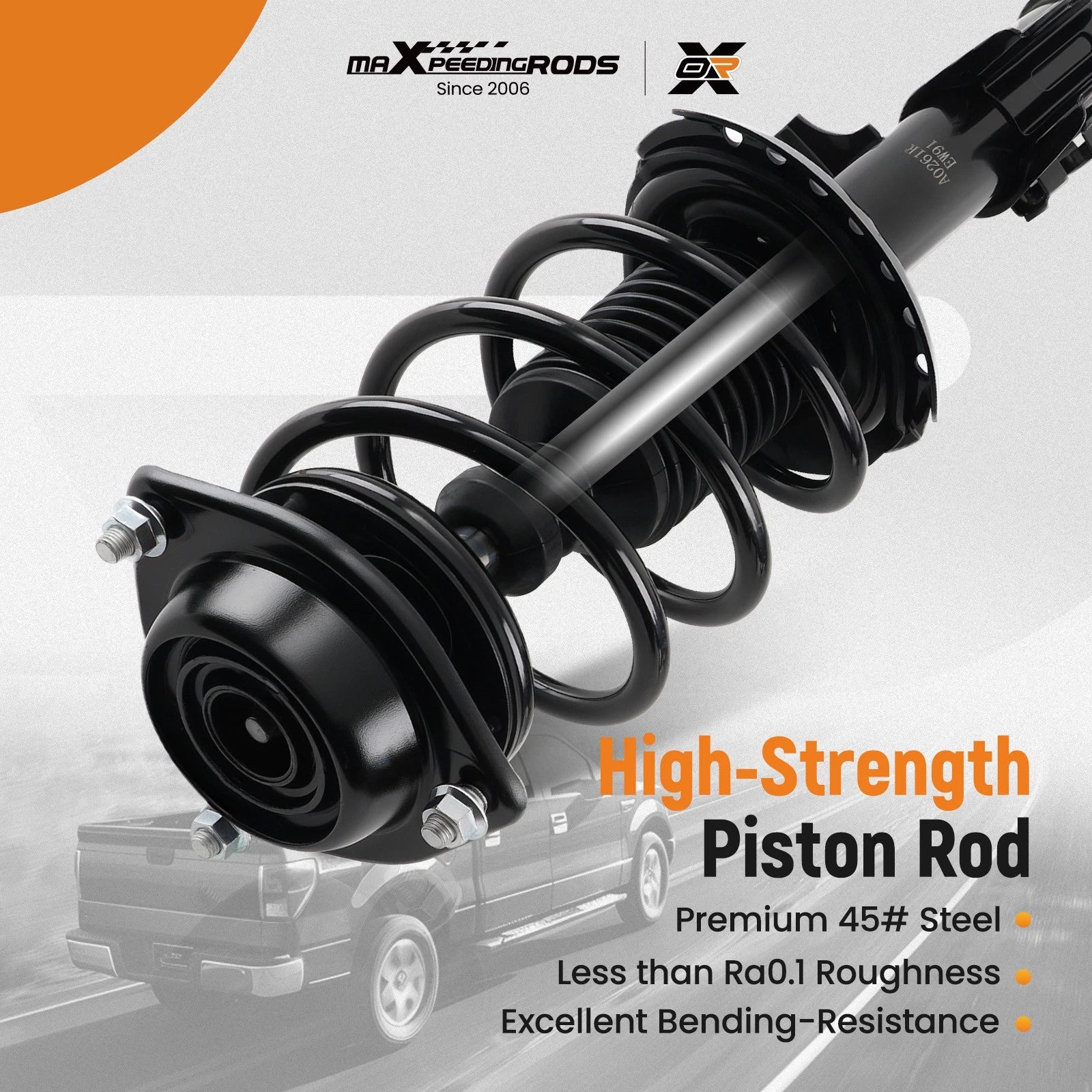 Set of 2 Rear Front Struts Assembly for Hyundai Elantra (2011-2016)