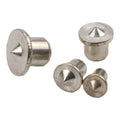 Set of 4 Dowel Drill Center Pins for Woodworking (6mm, 8mm, 10mm, 12mm)