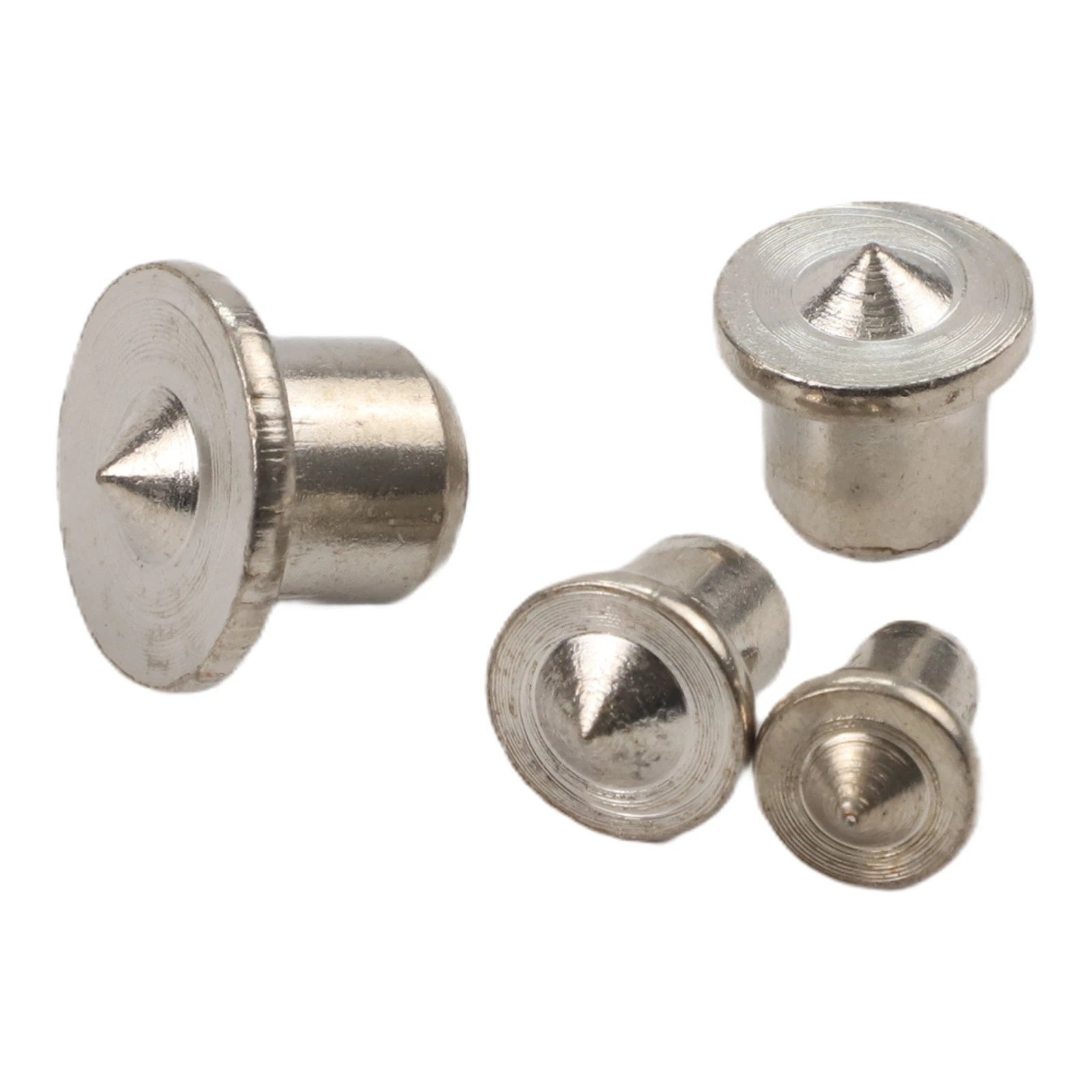 Set of 4 Dowel Drill Center Pins for Woodworking (6mm, 8mm, 10mm, 12mm)