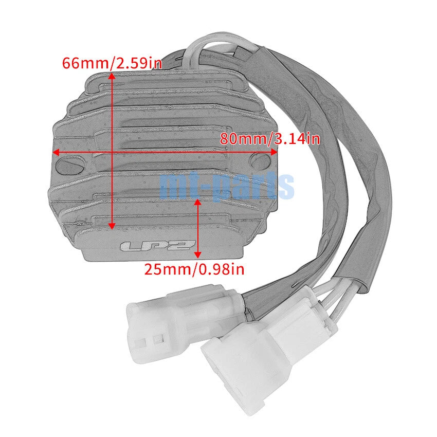 Voltage Rectifier Regulator for Barossa ATV Canyon 500 520 / RAM 503 (2010–2015) 62360-CGV-00