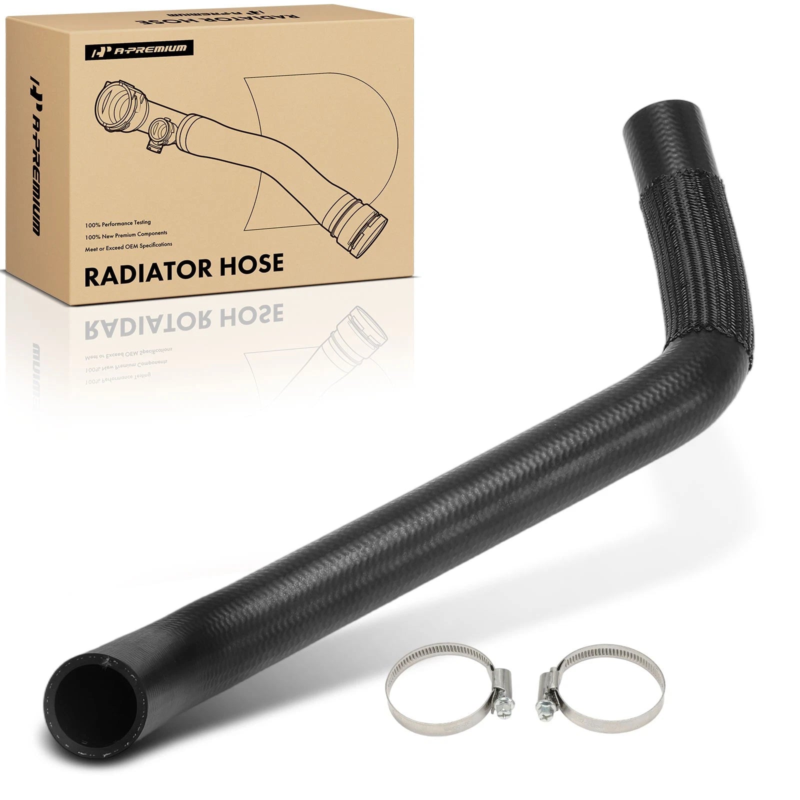 Upper Radiator Coolant Hose with Clamp for Ford F150 (2011–2014)