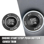 Engine Start Stop Push Button Cover Kit for Dodge Charger Challenger (2015-2023)
