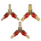 Brass Y Type Ball Valve for Reliable Applications (Clear Threads)