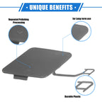 Tow Hook Eye Hole Cover Cap for BMW 3 F30 (2012–2015) Gray