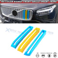 Tri-Color Front Kidney Grille Insert Trim for Volvo XC90 (2016–2019)
