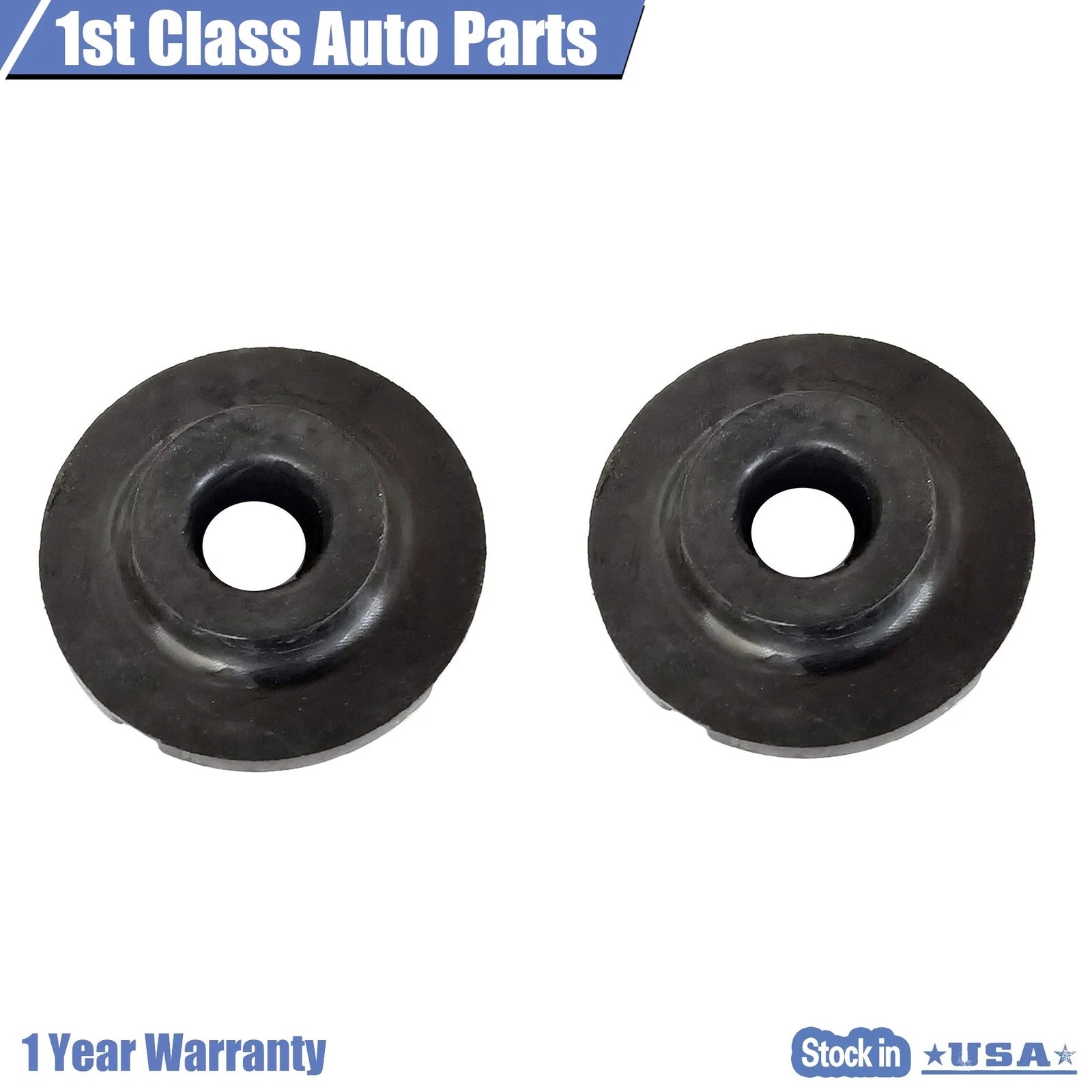 2X Lower Radiator Support Bushing for Olds Bravada (1996-1997)