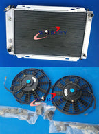 Aluminum Radiator & Fan for Ford Mustang 2.3L/I4 5.0L/V8 (1979-1993)