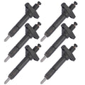 Set of 6 Fuel Injectors for Toyota Forklift (8F, 7F, 13Z, 2Z)