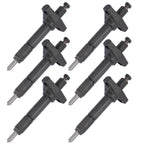 Set of 6 Fuel Injectors for Toyota Forklift (8F, 7F, 13Z, 2Z)