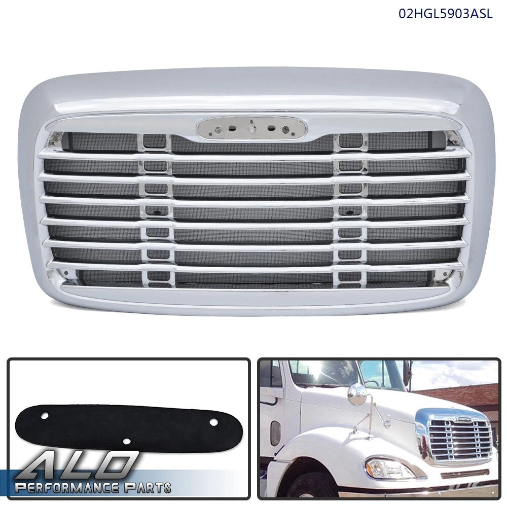Chrome Grille with Bug Screen for Freightliner Columbia (2000–2008)