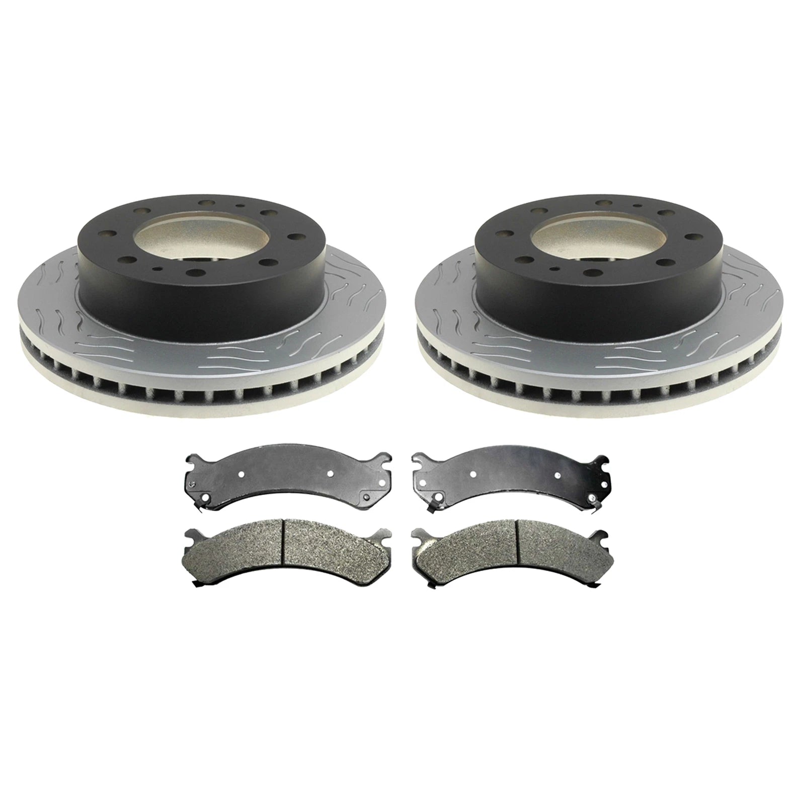 ACDelco Gold Front Brake Kit 325mm Disc Rotors Pads for Sierra Silverado (2007–2014)
