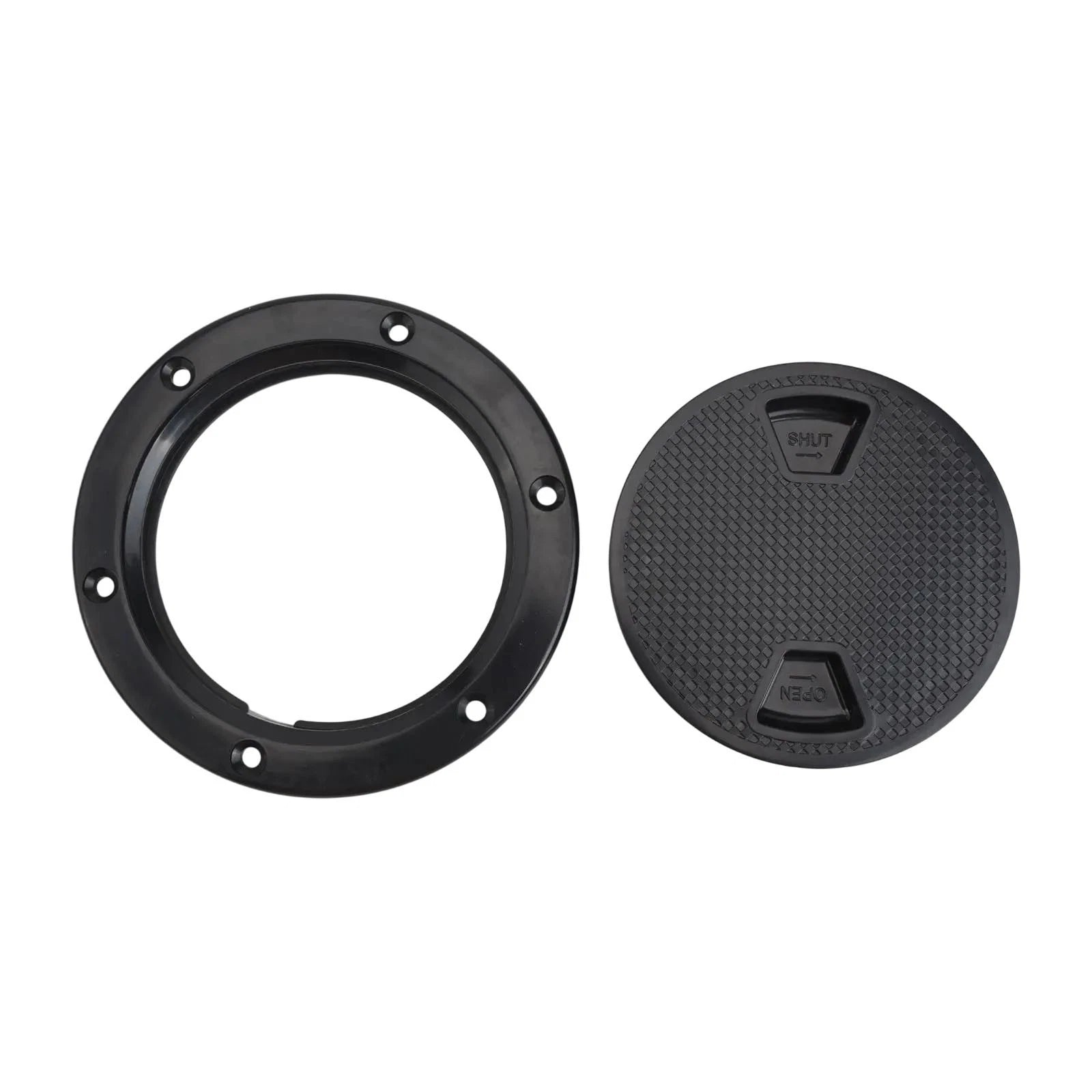 4 Inch Round Inspection Hatch for Marine Use (Non Slip)