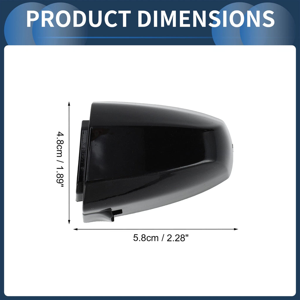 Door Handle Cover Front Left No. 51217396541 for BMW X1 X2 X5 (2015–2018) Black