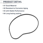 Water Pump Gasket for BMW 550i Base Rubber 1Pc Engine (2006 - 2010)