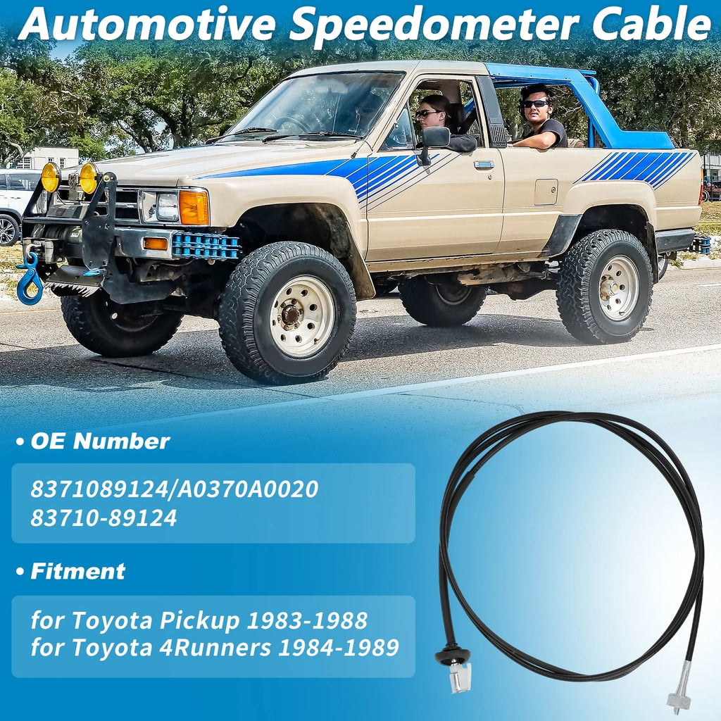 Speedometer Cable No. 8371089124/A0370A0020 for Toyota Pickup 4Runner (1984–1988)