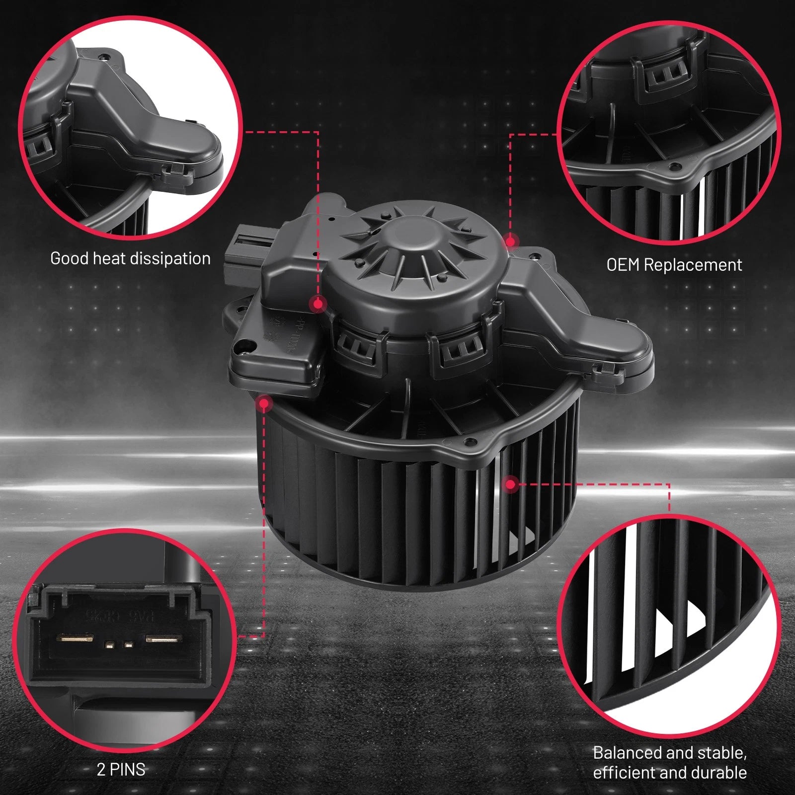 Heater Blower Motor for Kia Forte and Hyundai Ioniq (2017–2022)