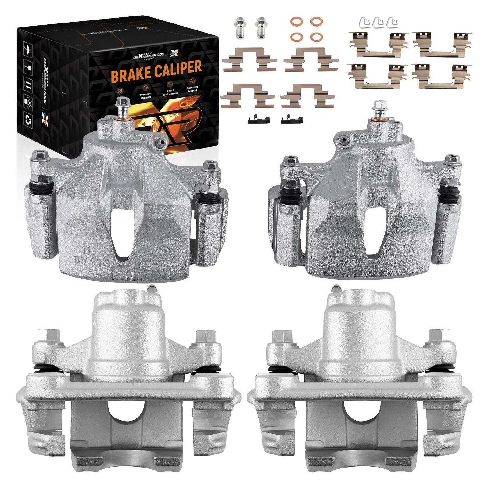 Disc Brake Calipers Set for Toyota Avalon (2005–2007), Solara (2004–2008)