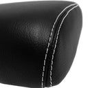 Leather Console Lid Armrest Cover for Infiniti QX60 (2014–2020) White Stitch