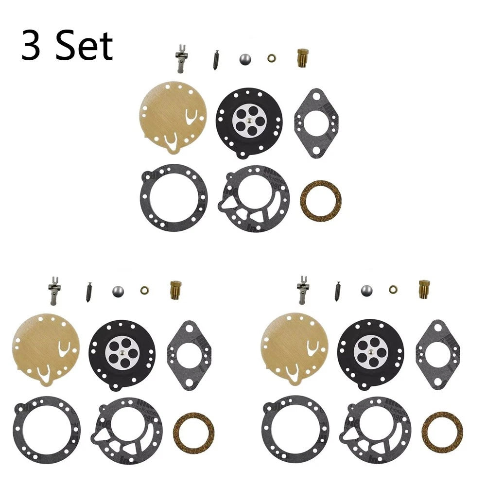 Set of 3 Carburetor Gasket Kit for Tillotson RK-114HL HL Series