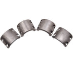 Set of 4 Steel Tube Clamps for Roll Cage Mounts (1.75")